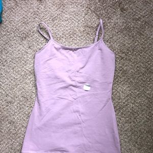 EXPRESS Best Loved Bra Cami - Dusty Lilac - Size Small